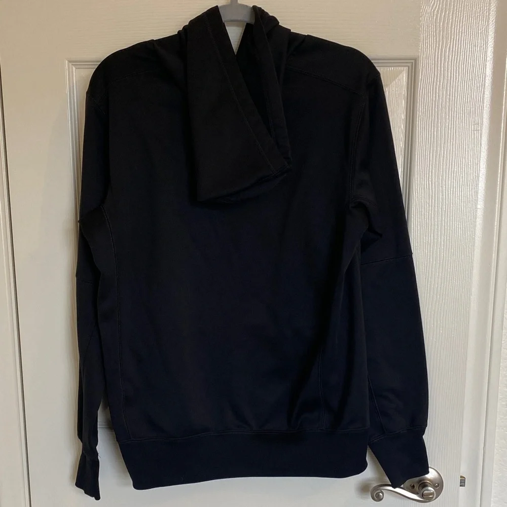 Nike Men's Beast Black Hoodie with Neon Yellow Accents Size S